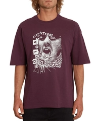 Volcom Safetytee Loose SS Tee Mulberry - S