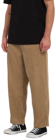 Volcom Billow Tapered Cord Pant Khaki