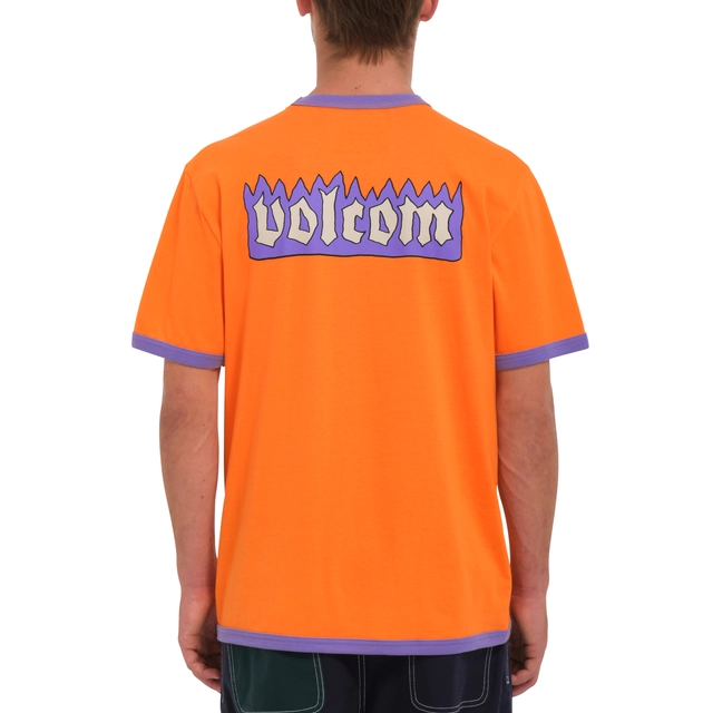 Volcom FA Nando Von Arb Ringer SS Tee Carrot - M 