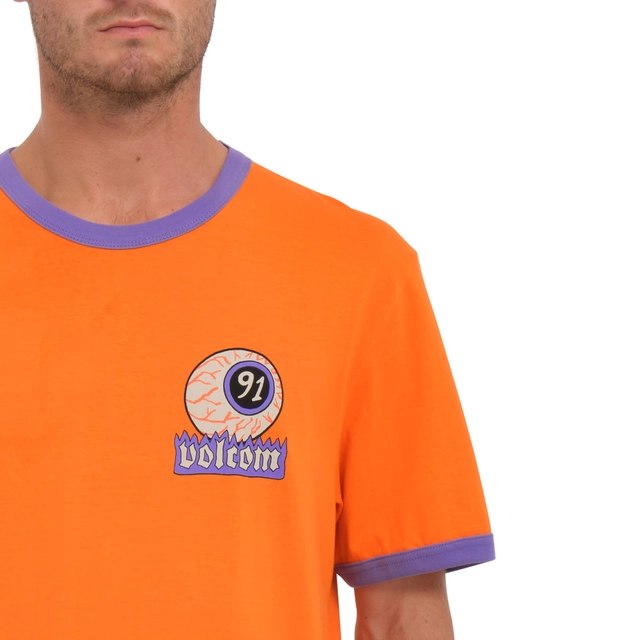 Volcom FA Nando Von Arb Ringer SS Tee Carrot - M 