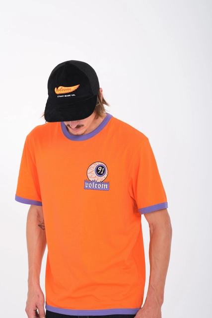 Volcom FA Nando Von Arb Ringer SS Tee Carrot - M 