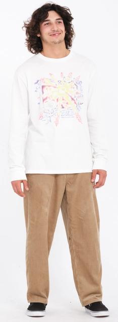 Volcom FA Sam Ryser LS Tee Off White - S 