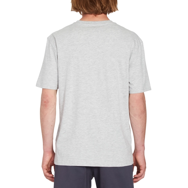 Volcom Stone Blanks BSC SS Tee Heather Grey - M 