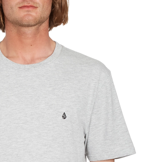 Volcom Stone Blanks BSC SS Tee Heather Grey - M 