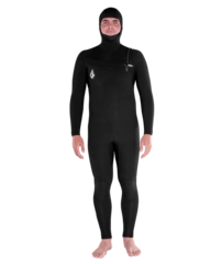 Volcom 5/4/3mm Hood Chestzip Fullsuit Black - LT