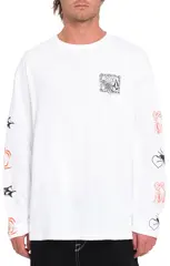 Volcom FA Keutchi LS Tee White - L