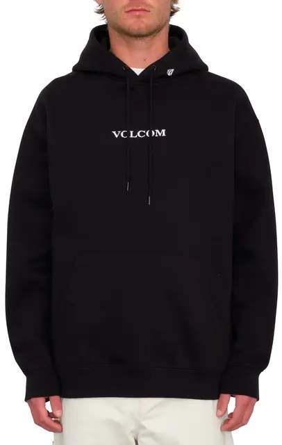 Volcom Stone Pullover Fleece Black - M 