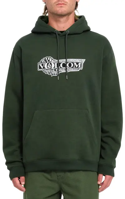 Volcom Volstoned Pullover Dark Forest - L 