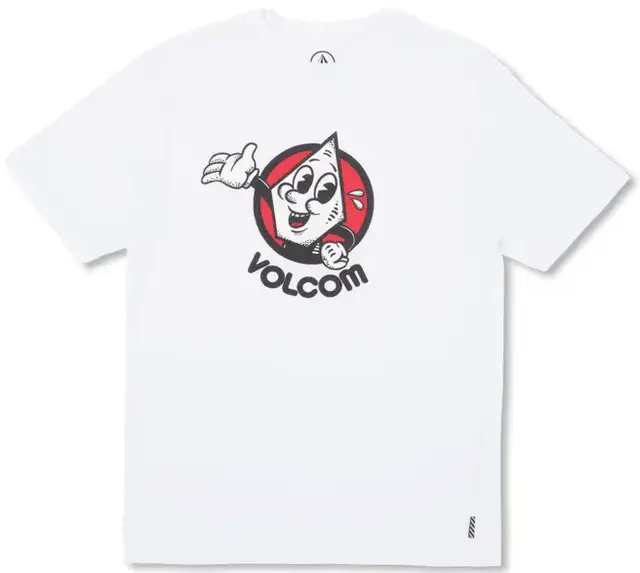 Volcom Mr Stone SS Tee White - L/12år 