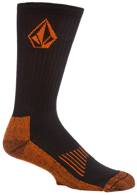 Volcom Workwear Sock 3Pk Black - One Size 