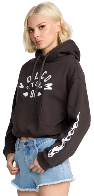 Volcom 1991 Mini Hoodie Vintage Black - L 