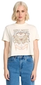 Volcom Dial Crop Tee Bone - L