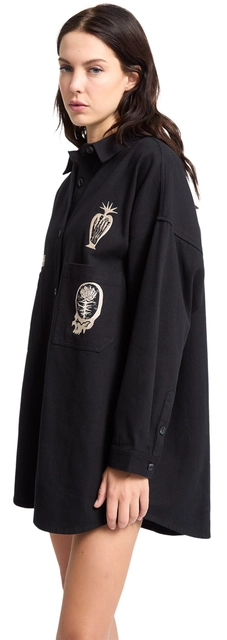 Volcom FA Vaderetro Dress Black - L 