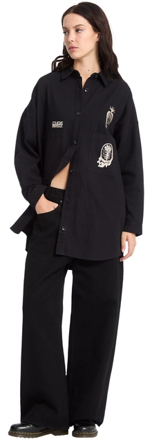 Volcom FA Vaderetro Dress Black - L 