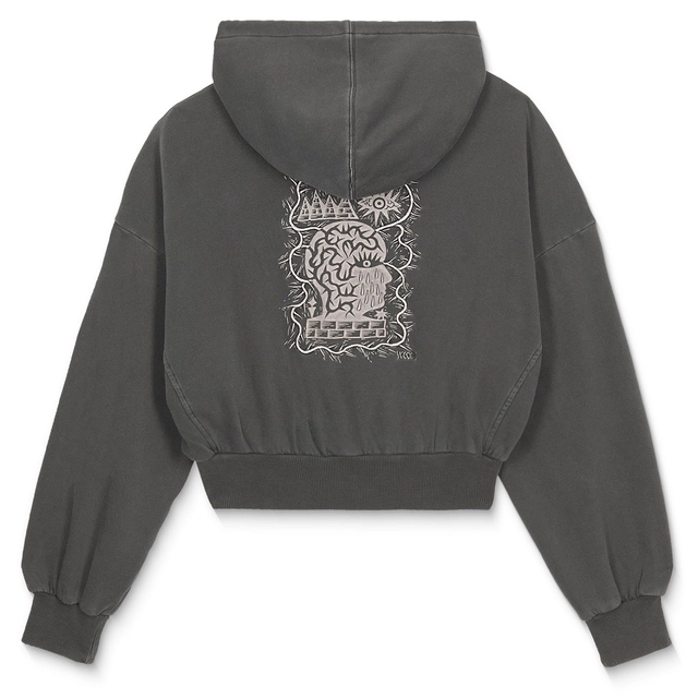 Volcom FA Vaderetro Pullover Vintage Black - L 