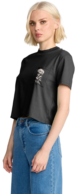 Volcom Pocket Dial Tee Vintage Black - L 