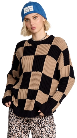 Volcom Tripnotic Sweater Black Combo