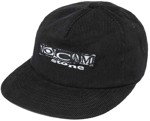 Volcom Lib Stone Legacy Adj Hat Black - One Size