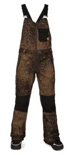 Volcom Swift Bib Overall Leopard
