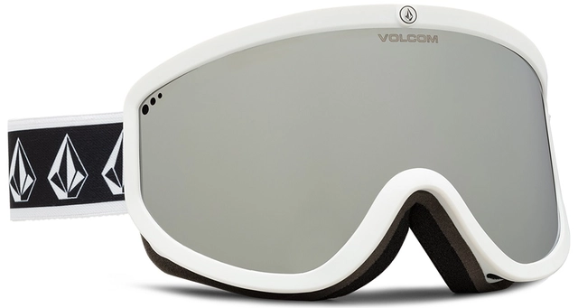 Volcom Footprints Goggle White Rerun/Silver Chrome 