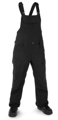 Volcom Creston 3D Stretch Bib Overall Black - L