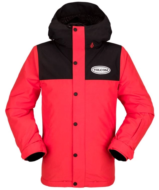 Volcom Stone.91 Ins Jacket Orange Shock - L/12år 