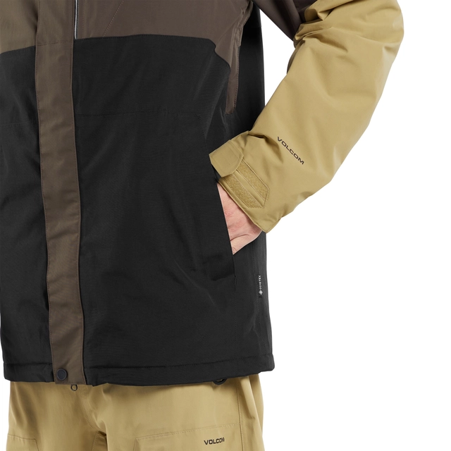 Volcom L Gore-Tex Jacket Brown - L 