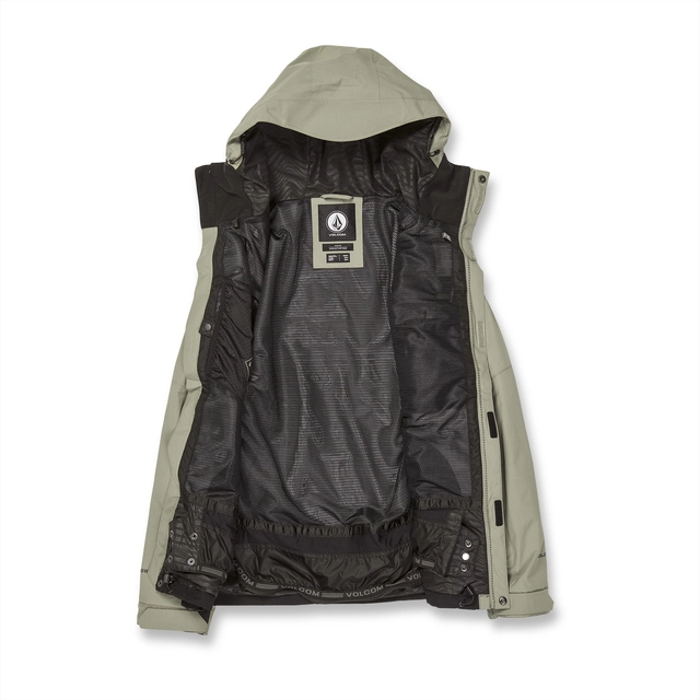 Volcom L Gore-Tex Jacket Light Military - L 