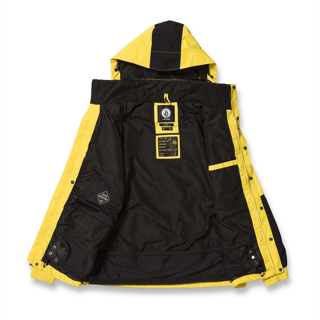 Volcom Longo Gore-Tex Jacket Bright Yellow - L 