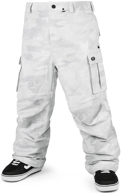 Volcom NWRK Baggy Pant White Camo - L 