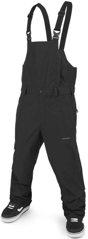 Volcom V.Co Sparta Bib Overall Black