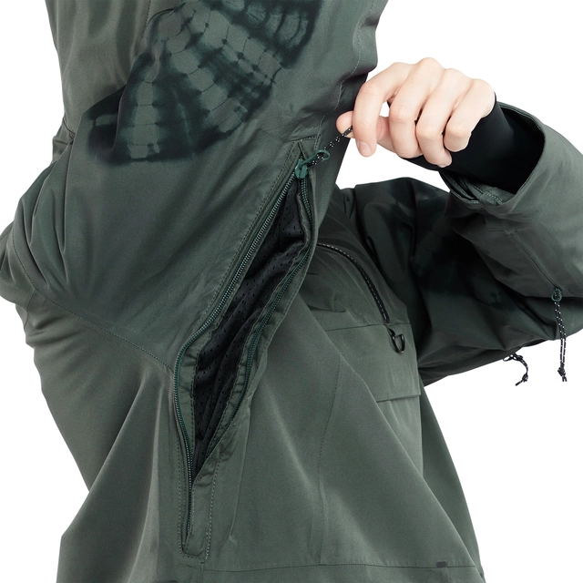 Volcom Fern Ins Gore Pullover Eucalyptus - XL 