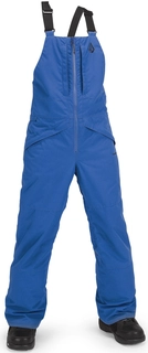 Volcom Barkley Ins Bib Overall Electric Blue