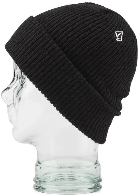 Volcom Youth Lined Beanie Black - One Size 
