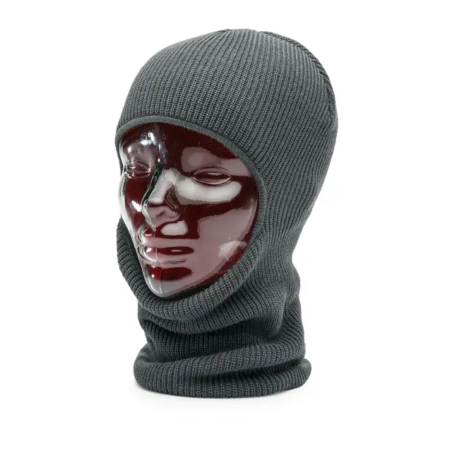 Volcom Two Faced Balaclava Charcoal - One Size 