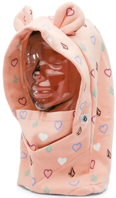 Volcom Snow Creature Hood Thingy Coral Haze - One Size 