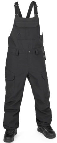 Volcom Creston 3D Stretch Bib Overall Black