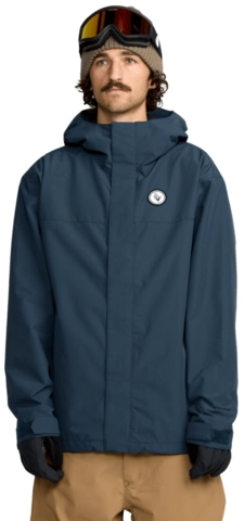 Volcom Buckthreeeighty Jacket Deep Blue