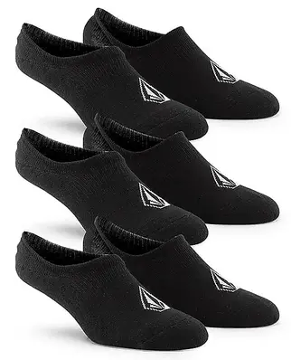 Volcom Stones Nshw Sock 3Pk Black - One Size 