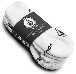 Volcom Stones Nshw Sock 3Pk White - One Size
