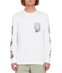 Volcom Connected Minds LS Tee White - M