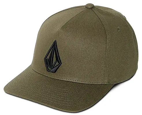 Volcom Embossed Stone Adj Hat Old Mill - One Size 