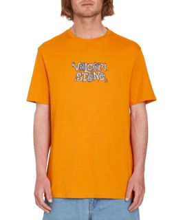 Volcom FA J Hager In Type SS Tee Saffron