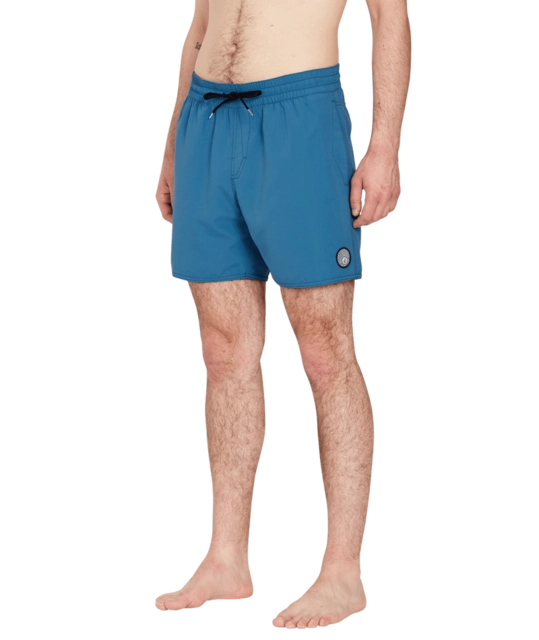 Volcom Lido Solid Trunk 16 Aged Indigo - L 