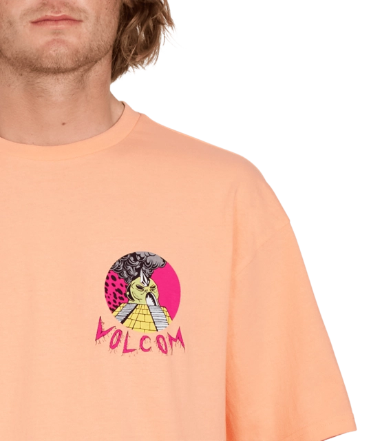 Volcom Sanair LSE SS Tee Peach Bud - M 