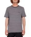 Volcom Static Stripe Crew SS Black - M