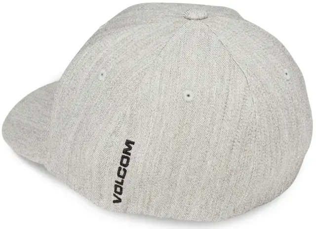 Volcom Full Stone HTH Flexfit Hat Grey Vintage - S/M 
