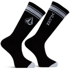 Volcom High Stripe Sock Pr Black - One size