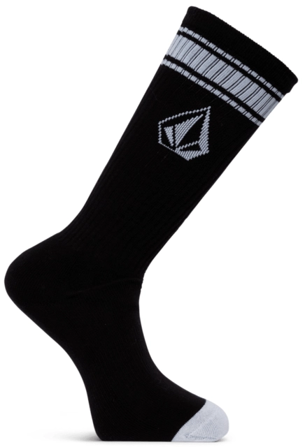 Volcom High Stripe Sock Pr Black - One size 