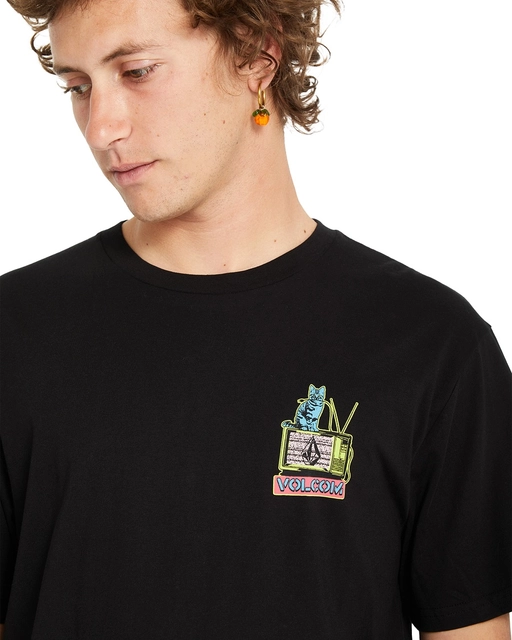 Volcom Catv BSC SS Tee Black - L 